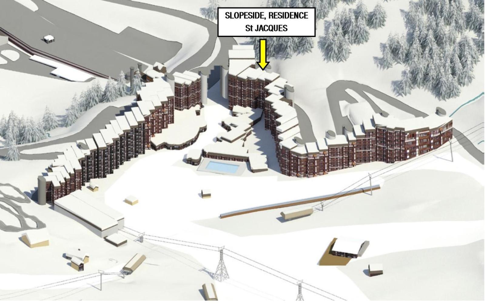 Апартаменты Slopeside La Plagne Bellecote Экстерьер фото